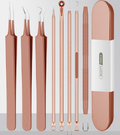8pcs Ultra-fine Beauty Salon Acne Needle Tool Set