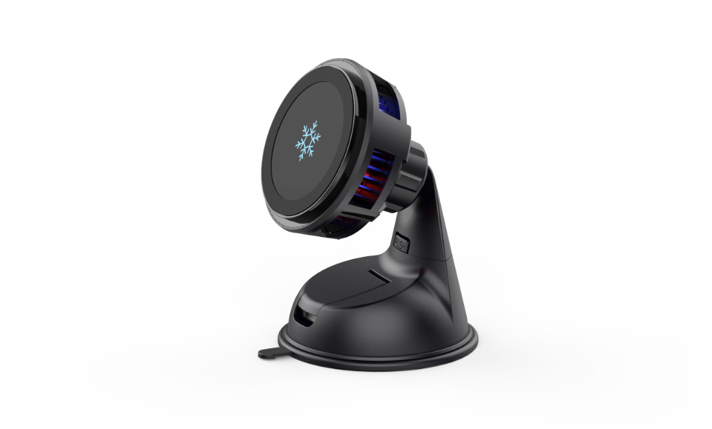 24 New Second Generation Cold Electronic Semiconductor Heat Dissipation 25W Car Magnetic Wireless Charger Performance Exceeds QI20
