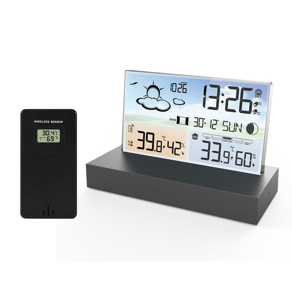 LED Electronic Weather Forecast Display with Humidity Sensor