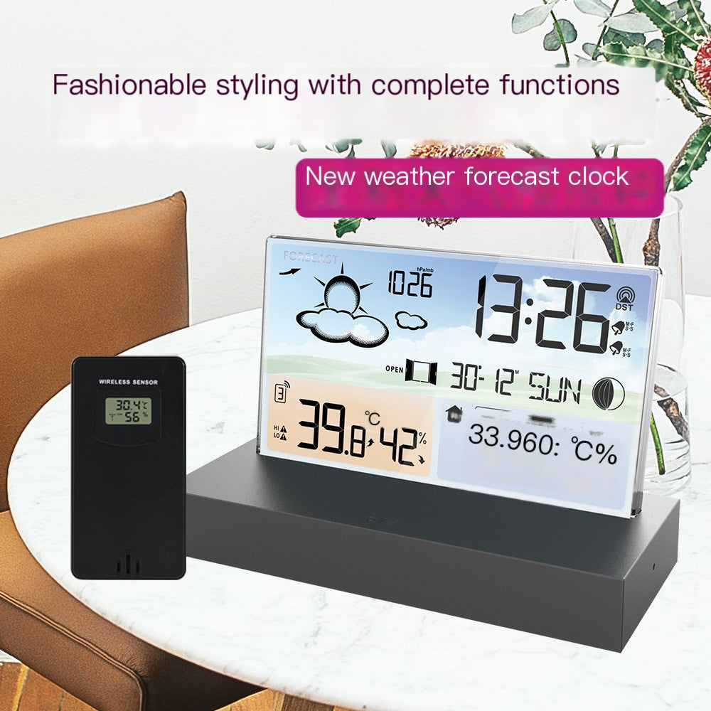 LED Electronic Weather Forecast Display with Humidity Sensor
