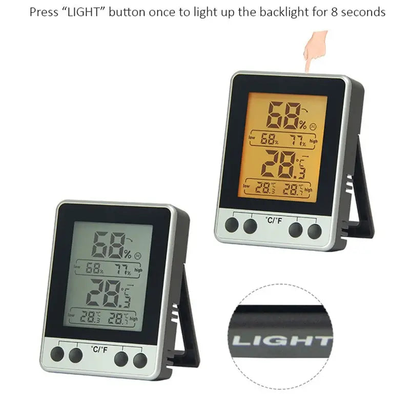 High Precision Electronic Indoor Thermometer (1pc)